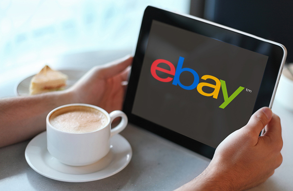 New eBay Logo 2012 on iPad