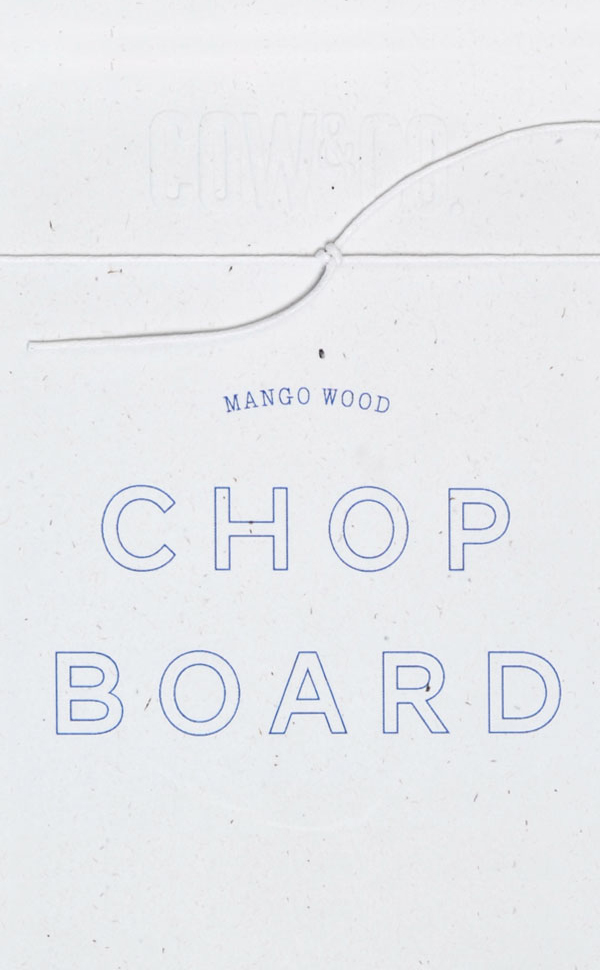 Cow&Co Chopboard Identity Design by SB Studio