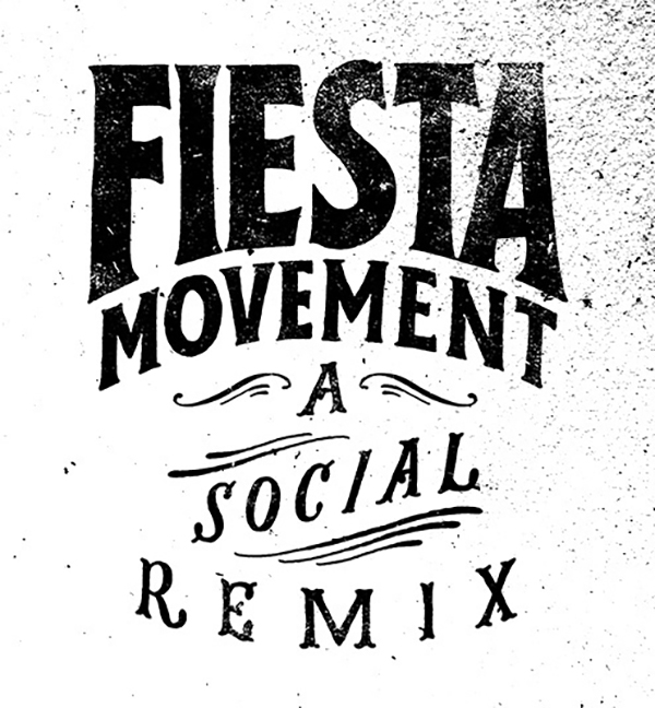 Ford Fiesta Social Remix Lettering by Jon Contino