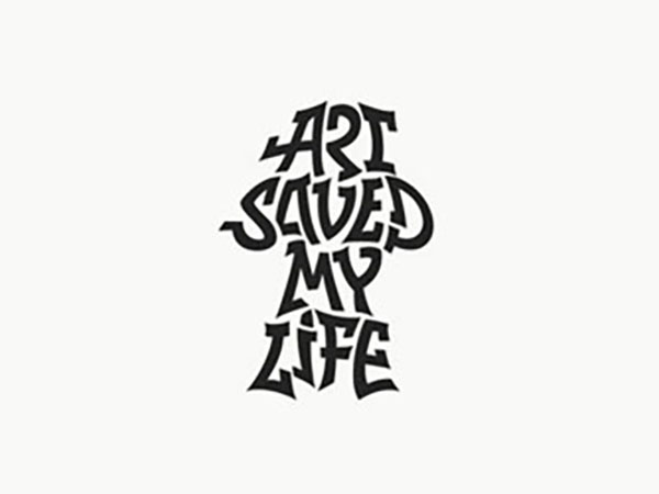 Art Saved my Life Logo