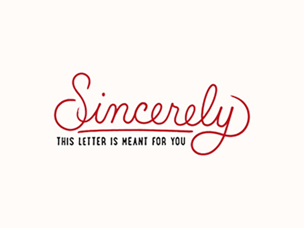 Sincerely Logo