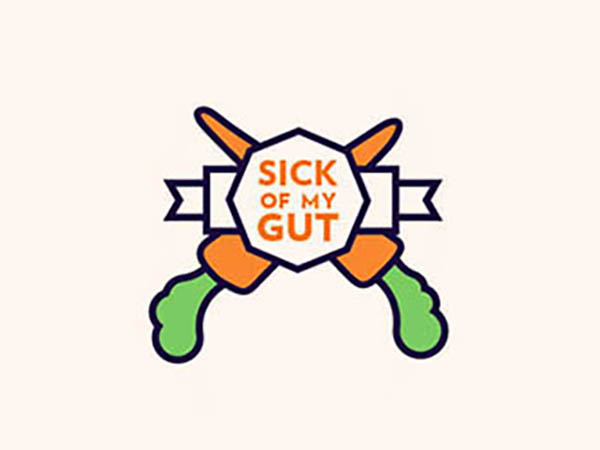 Sick of my Gut Logo