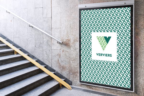 New Logo for the Belgian Town of Verviers by Synthèse