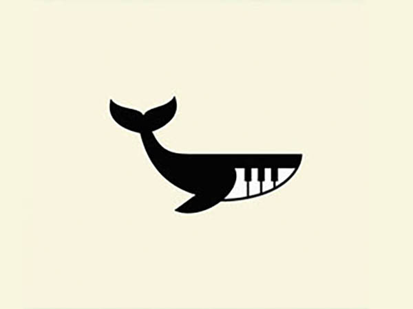 Whale Piano Logo