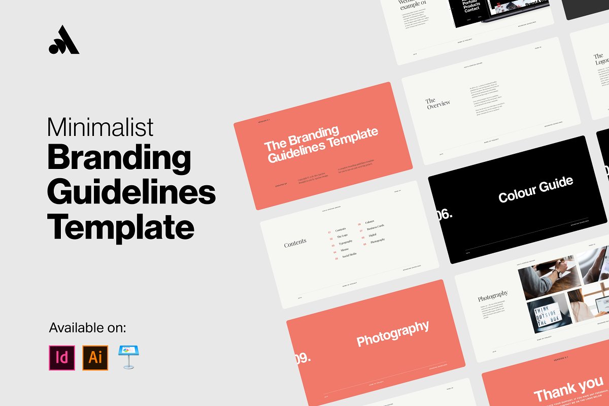 Minimal Brand Guidelines Template